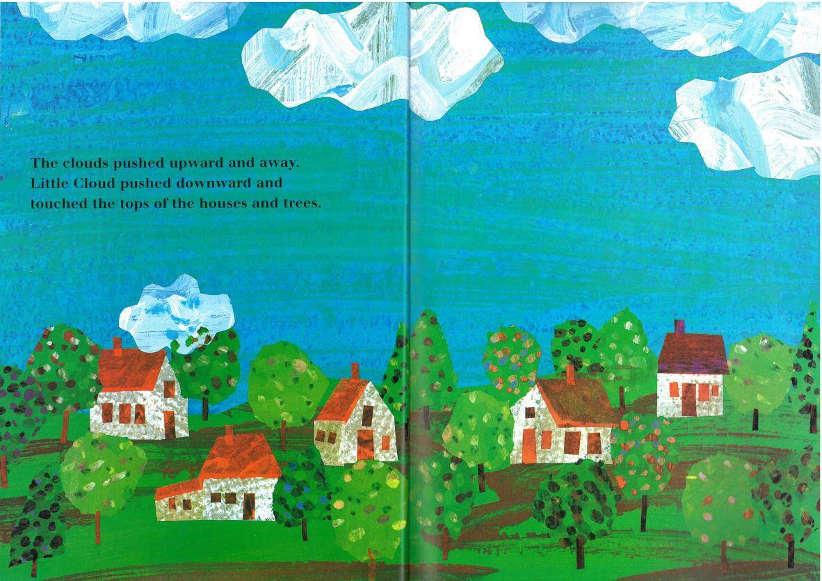 Little Cloud by Eric Carle绘本故事第5页