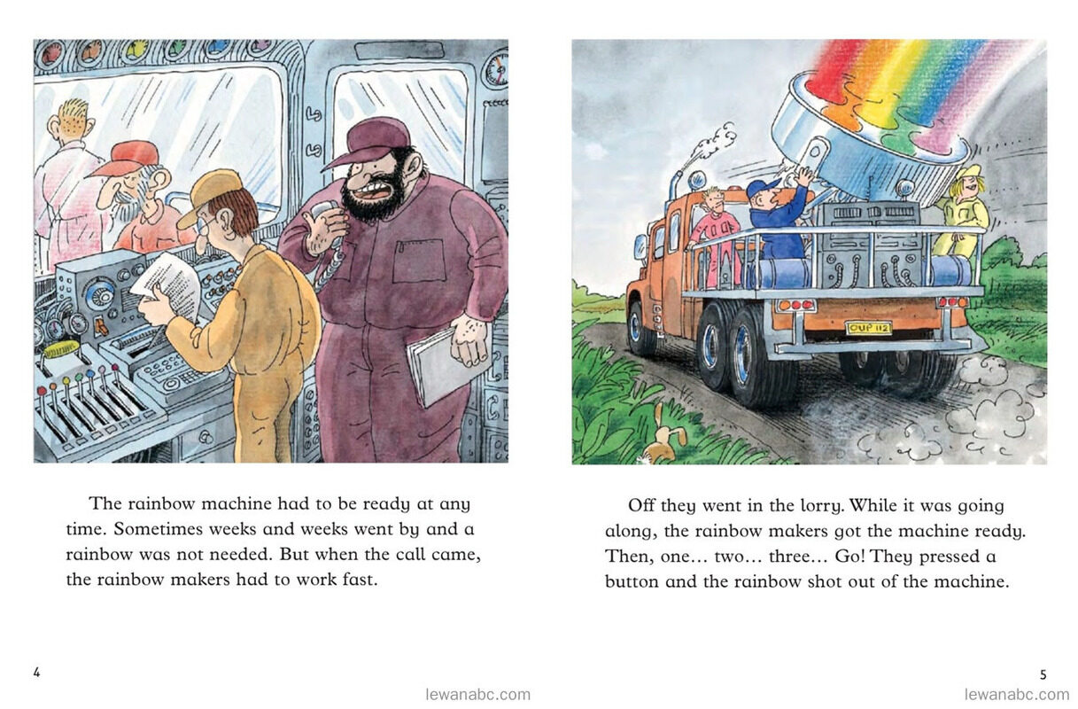 The Rainbow Machine绘本故事第5页