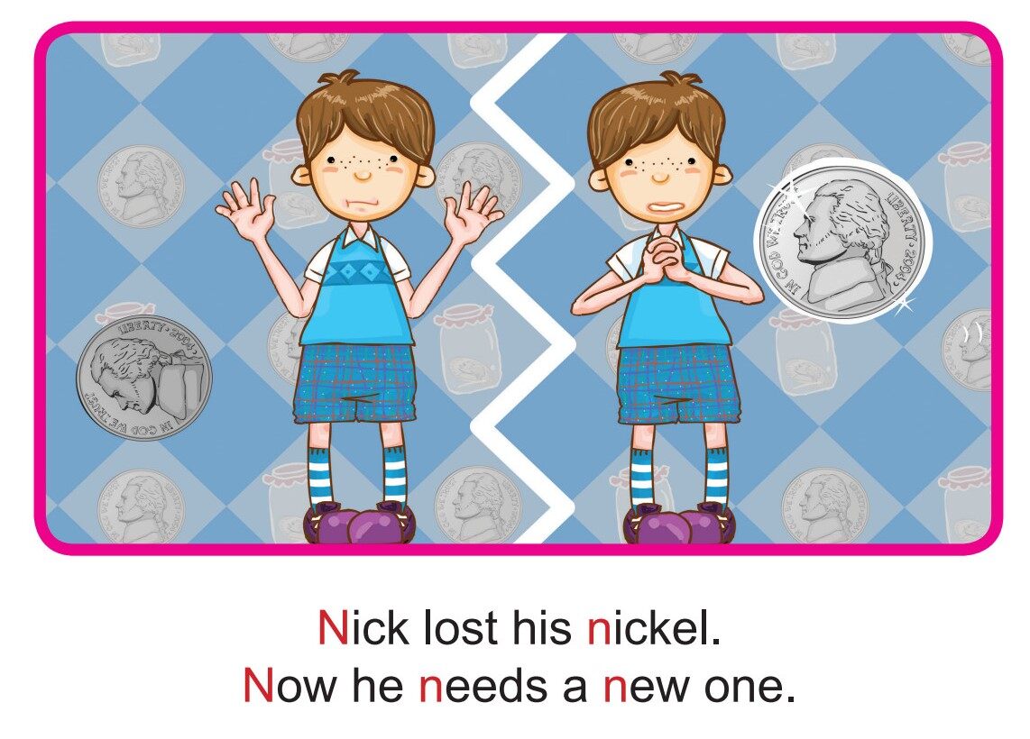 'N' words -  Nick's New Things绘本故事第3页