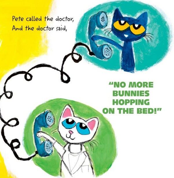 Pete the Cat  Five Little Bunnies绘本故事第5页