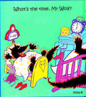 What's the time,Mr Wolf？绘本故事第3页