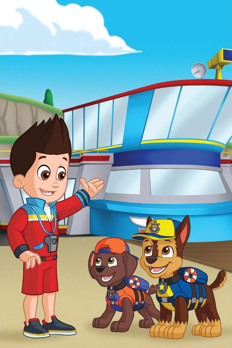 Under the Waves!绘本故事第3页