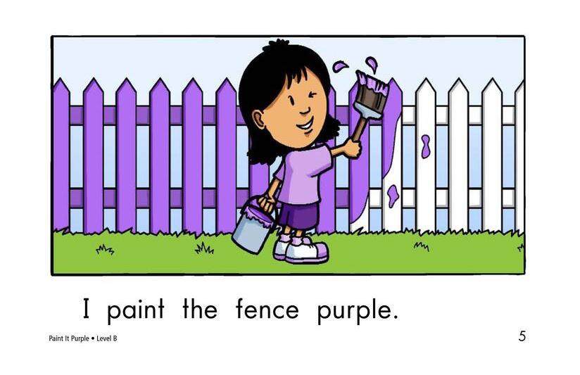 Paint It Purple绘本故事第5页
