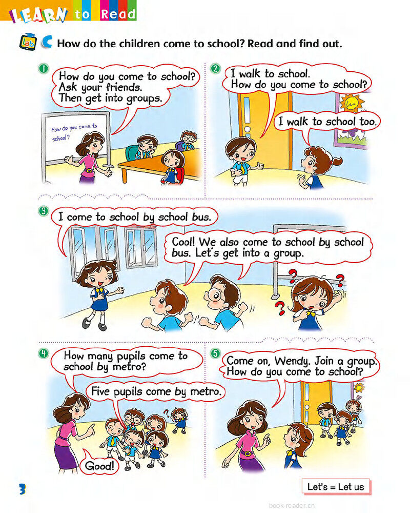 1 Coming to school绘本故事第5页