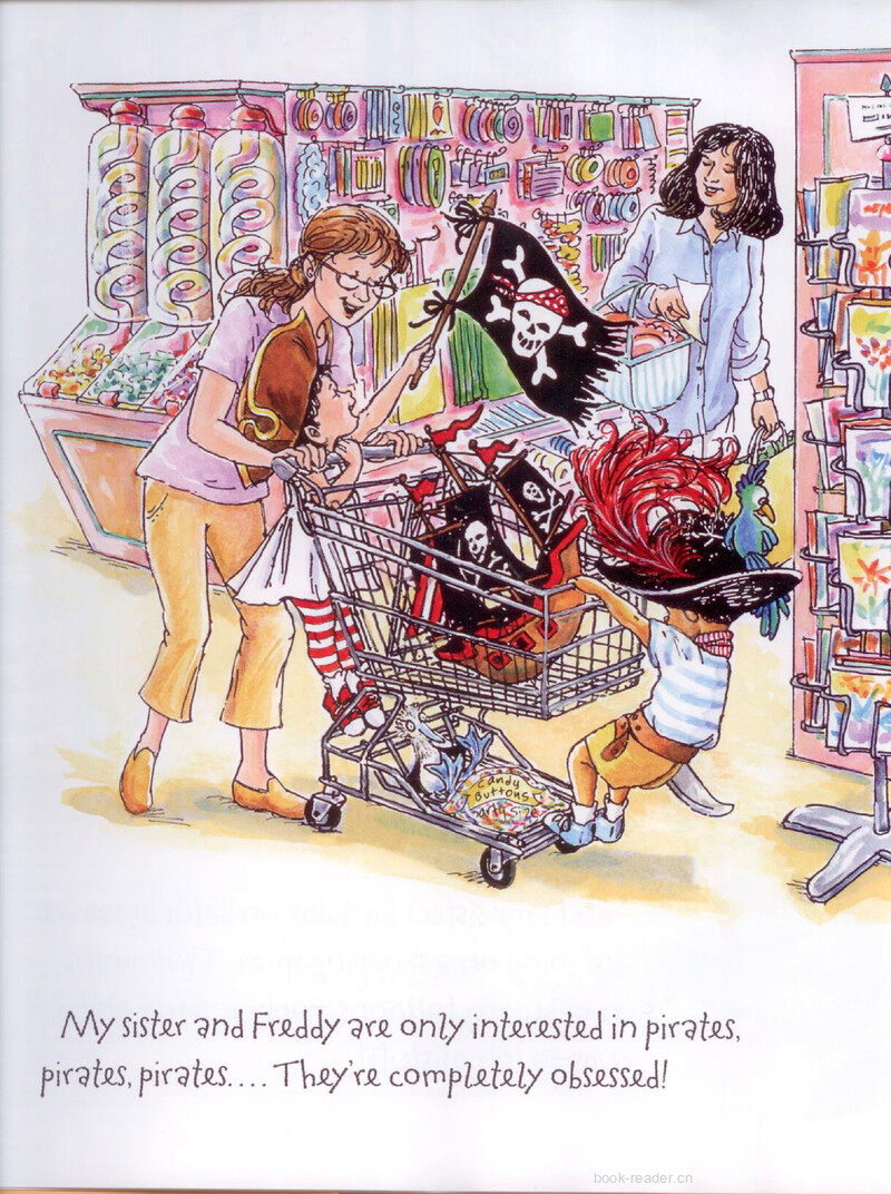 Fancy Nancy and the Fabulous Fashion Boutique绘本故事第4页