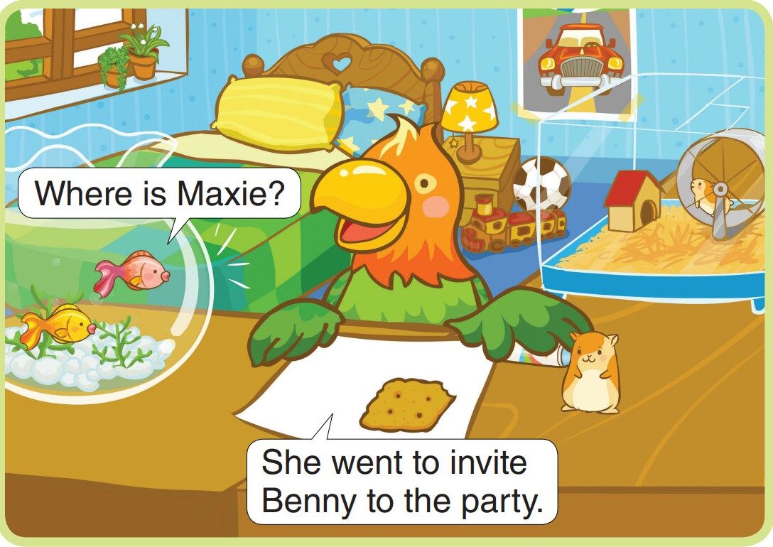 We're Having a Party绘本故事第2页