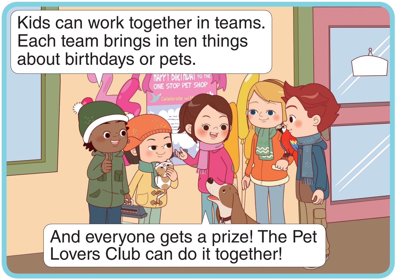 Happy Birthday!绘本故事第5页