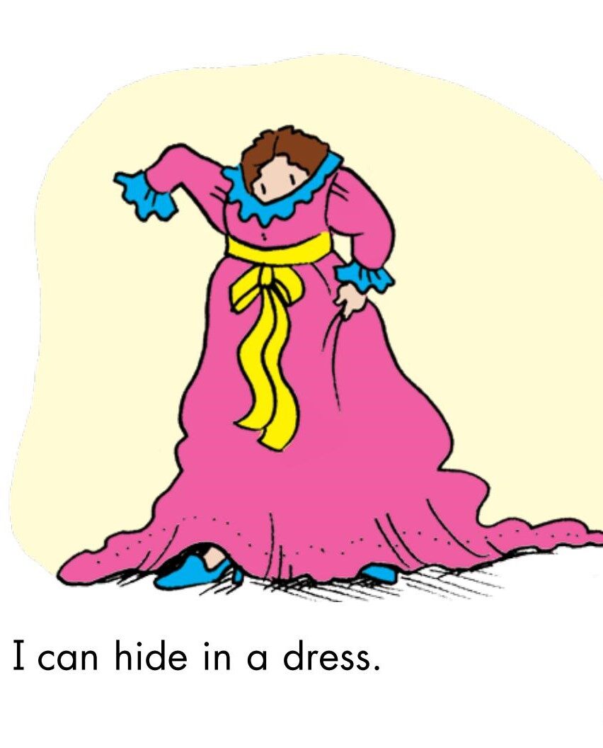 Hide and Seek绘本故事第5页