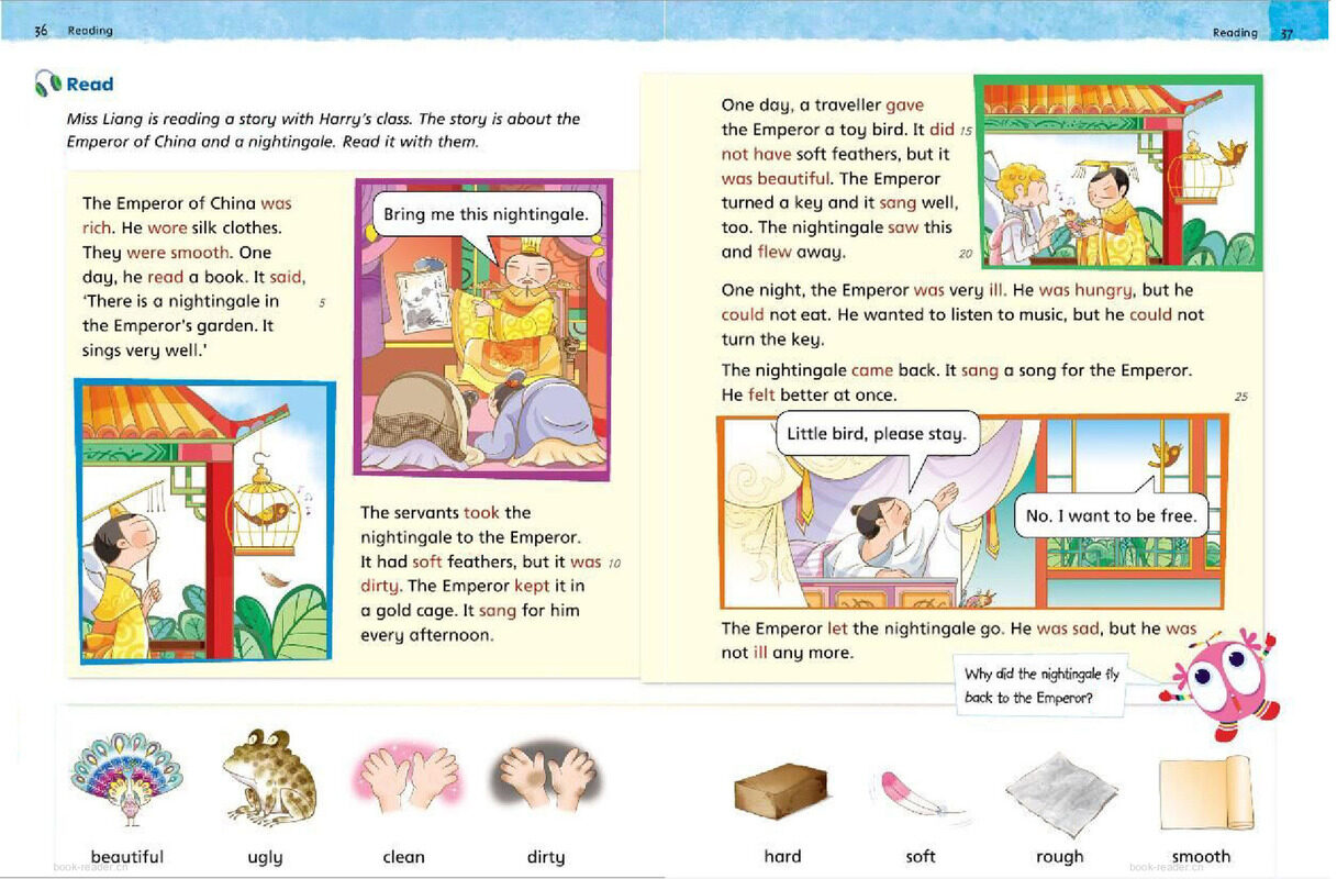 3B Unit 5 The Emperor and the Nightingale绘本故事第3页