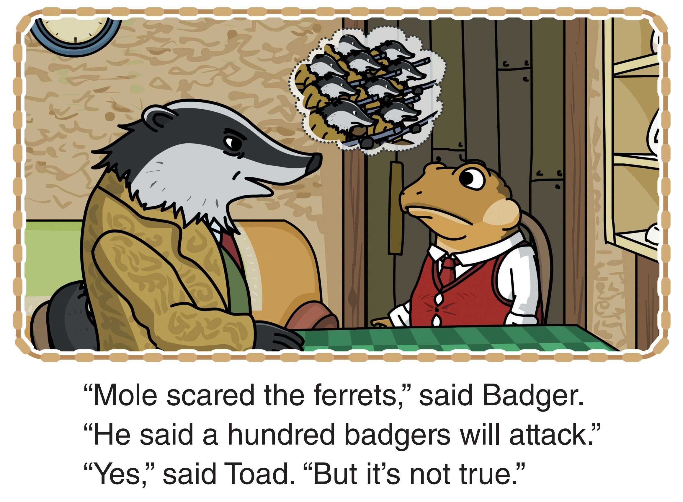 Badger Explains绘本故事第5页