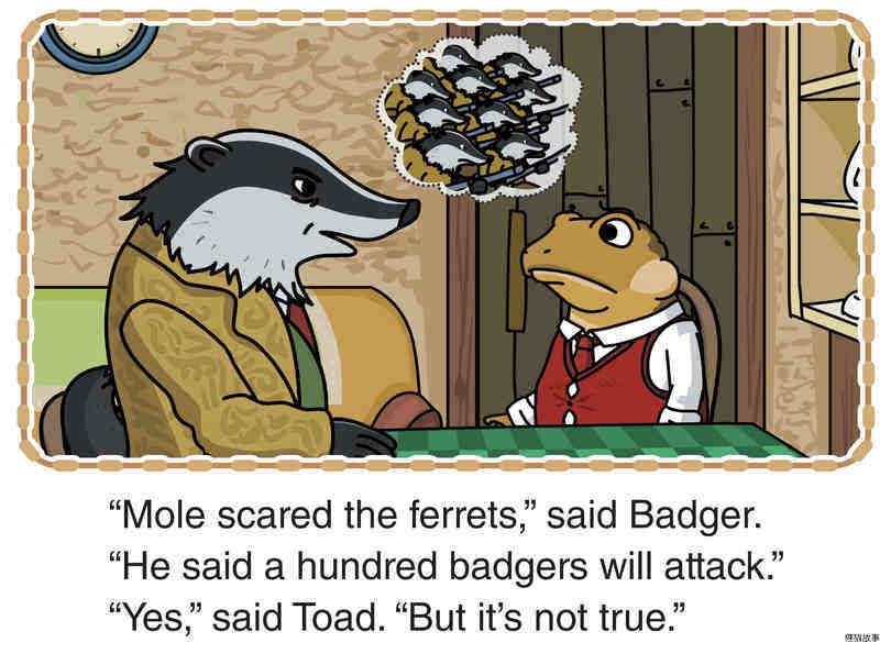 Badger Explains绘本故事第5页