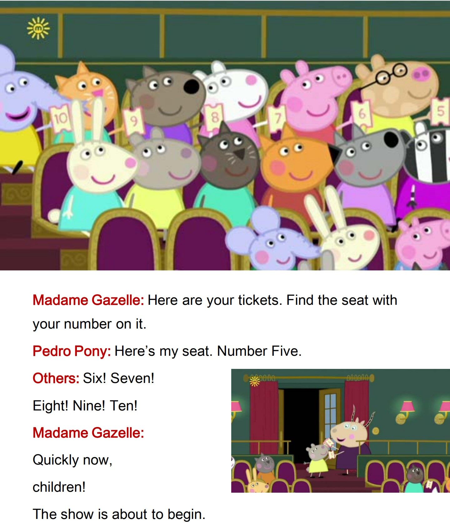 Mr Potato's Christmas Show绘本故事第5页