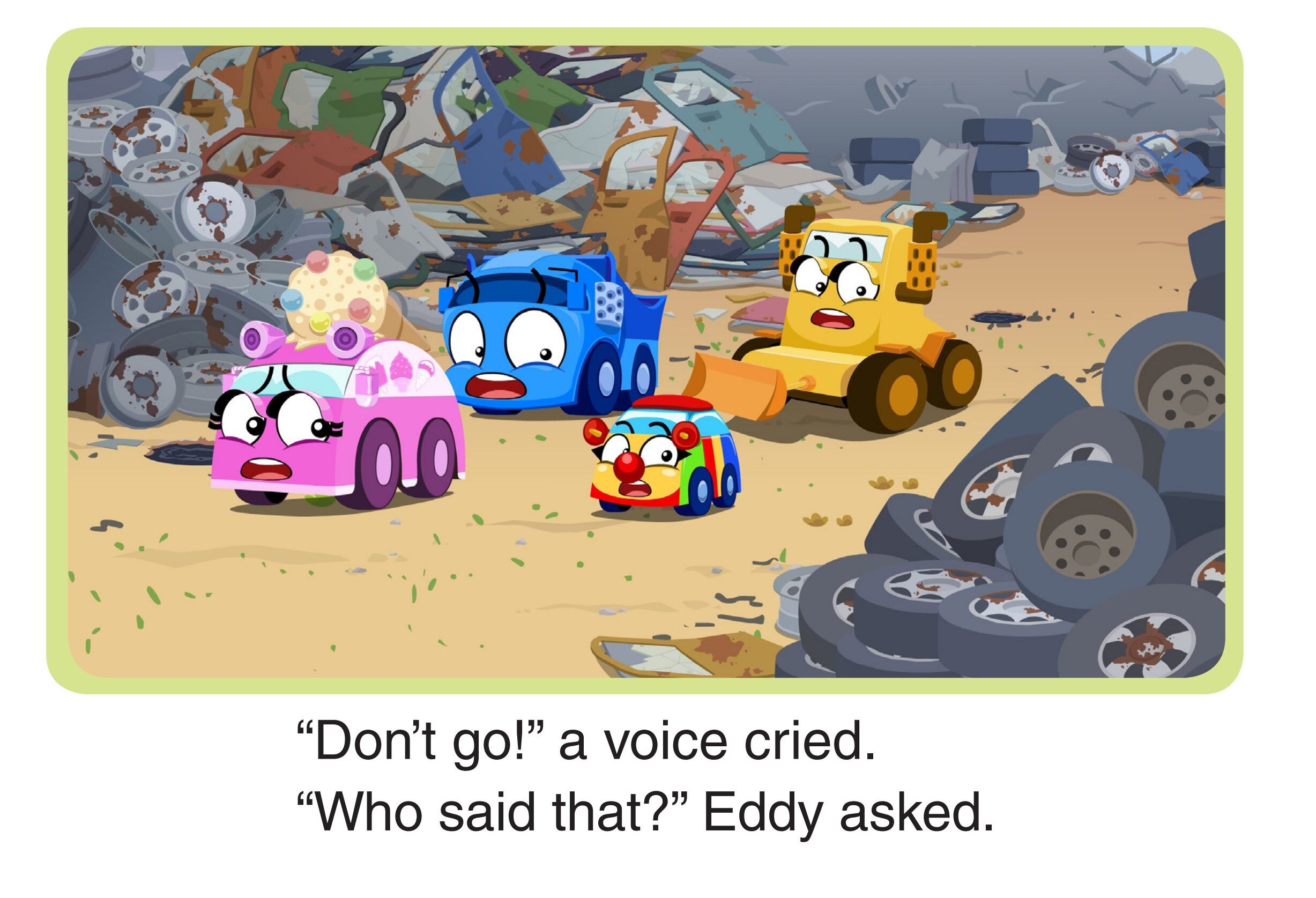 A Monster?绘本故事第3页