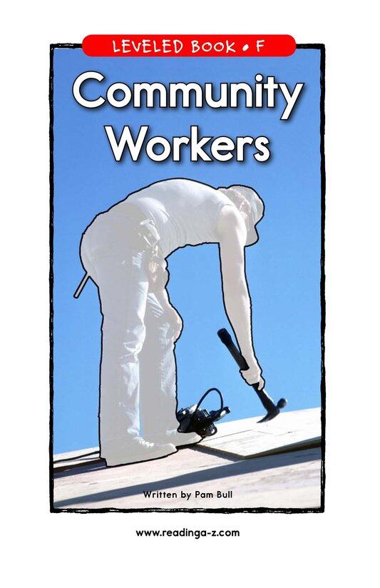 Community Workers绘本故事第2页