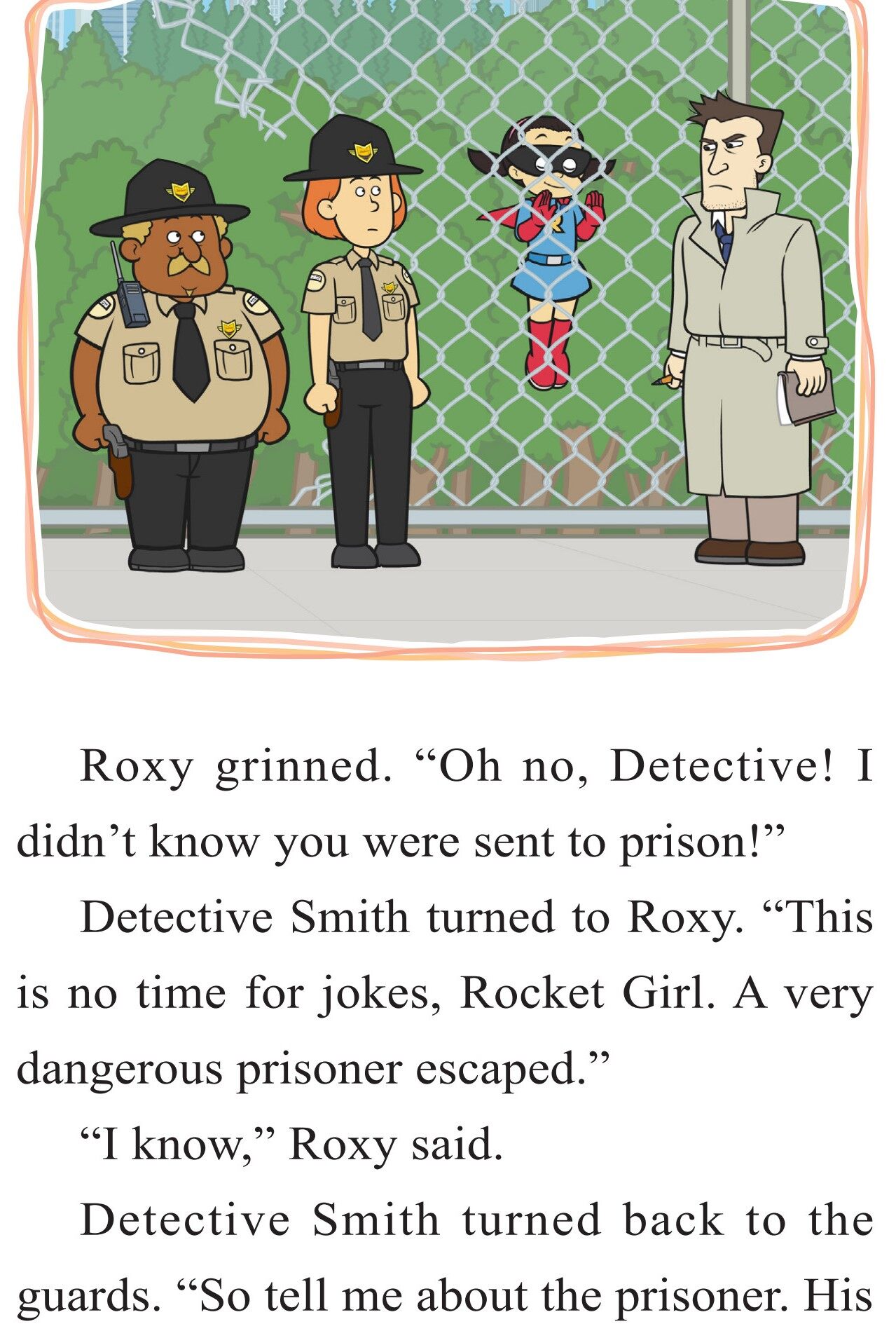 Detective Smith Acts Strange绘本故事第5页