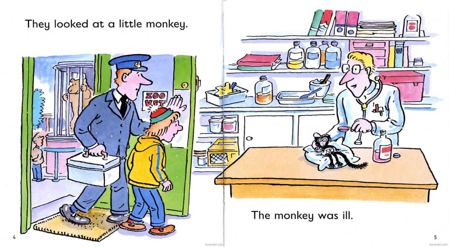 Pip and the Little Monkey绘本故事第5页