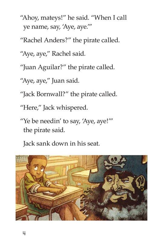 The Pirate Substitute绘本故事第4页