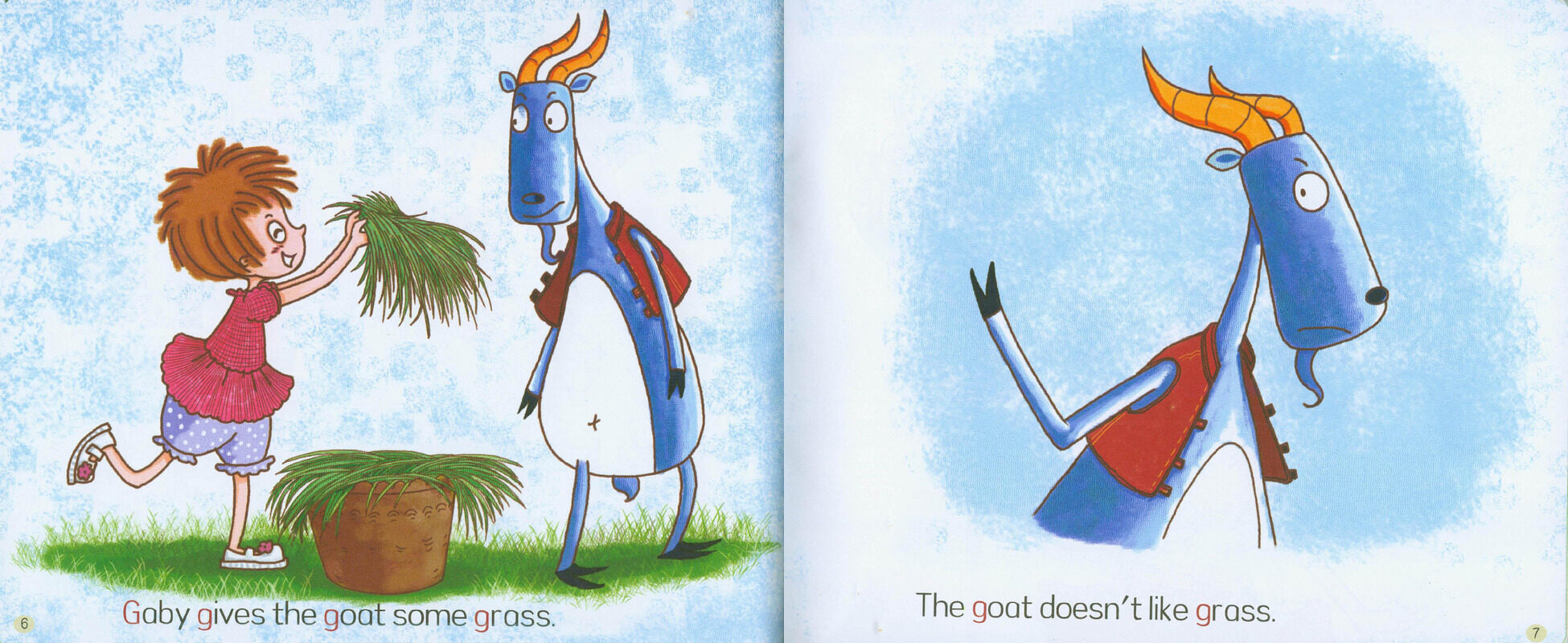 G Wow! A Goat!绘本故事第5页