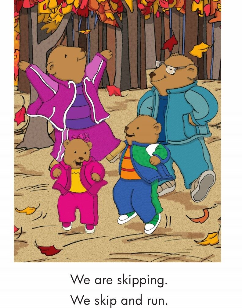 Skip and Run绘本故事第4页