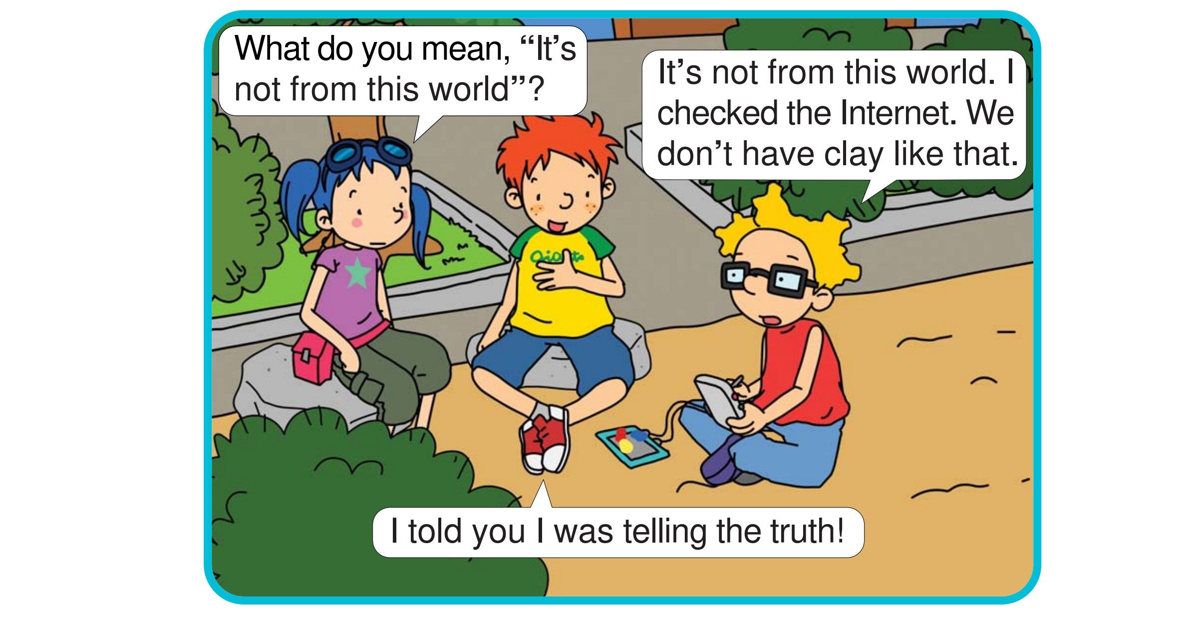 A Though Riddle绘本故事第2页