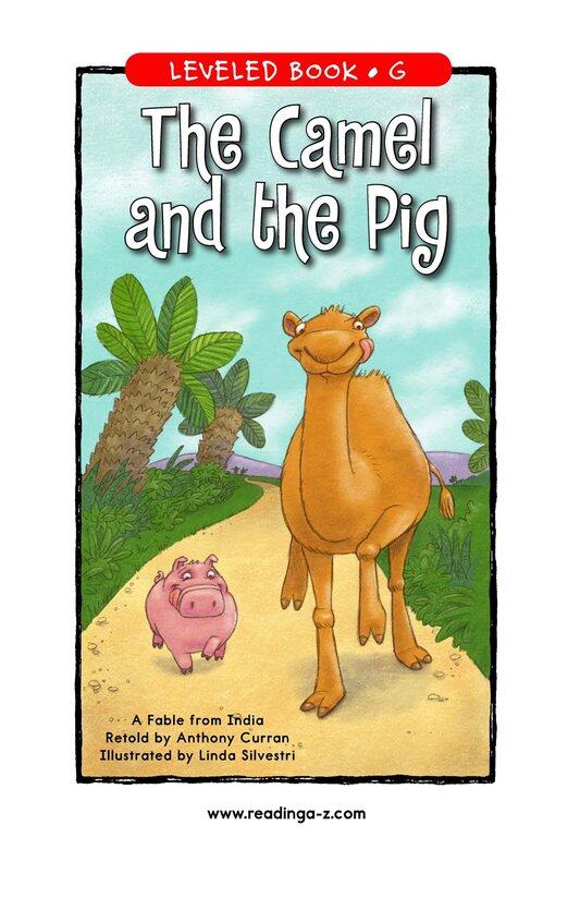 The Camel and the Pig绘本故事第2页