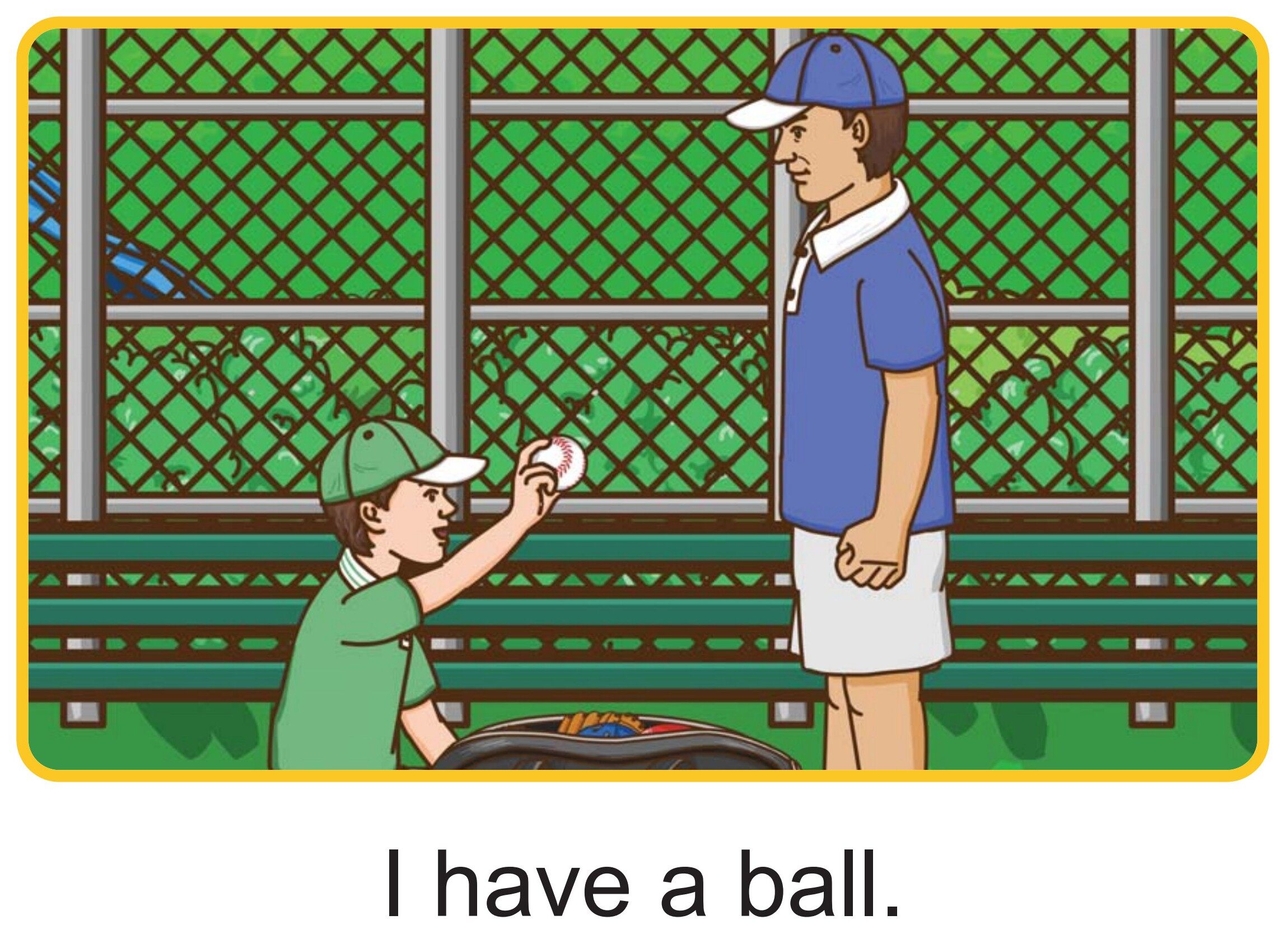 Baseball!绘本故事第3页