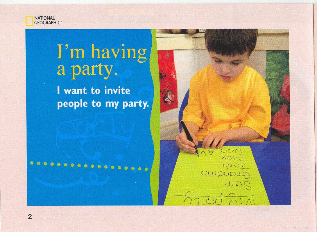 Come to My Party绘本故事第3页