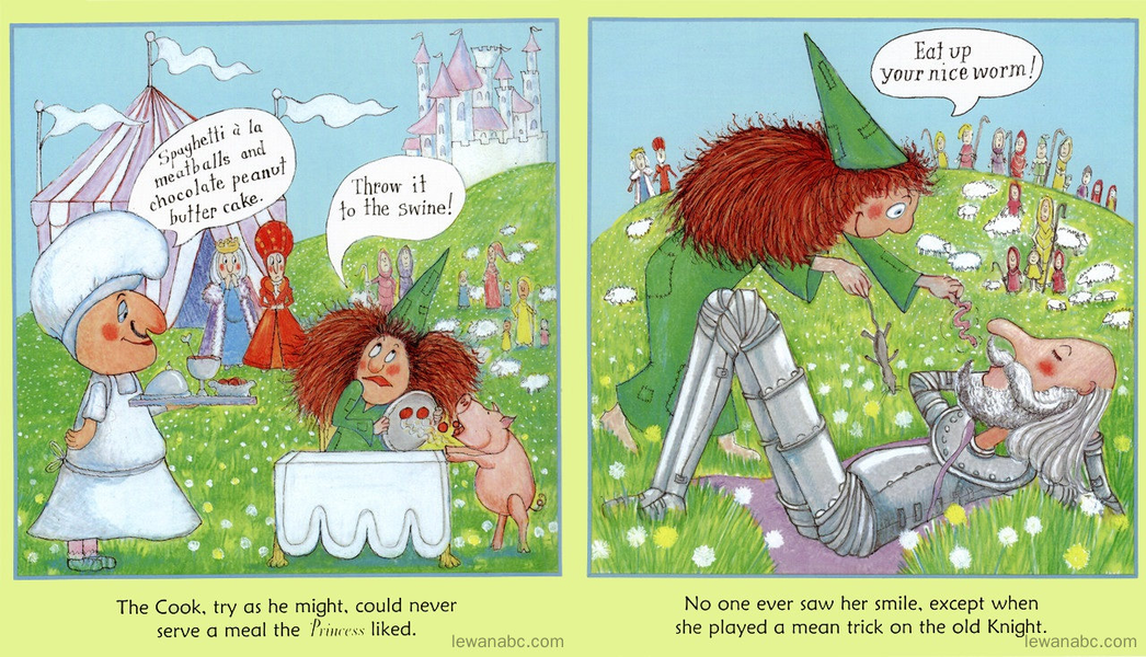 (29周)The Princess and The Dragon绘本故事第4页