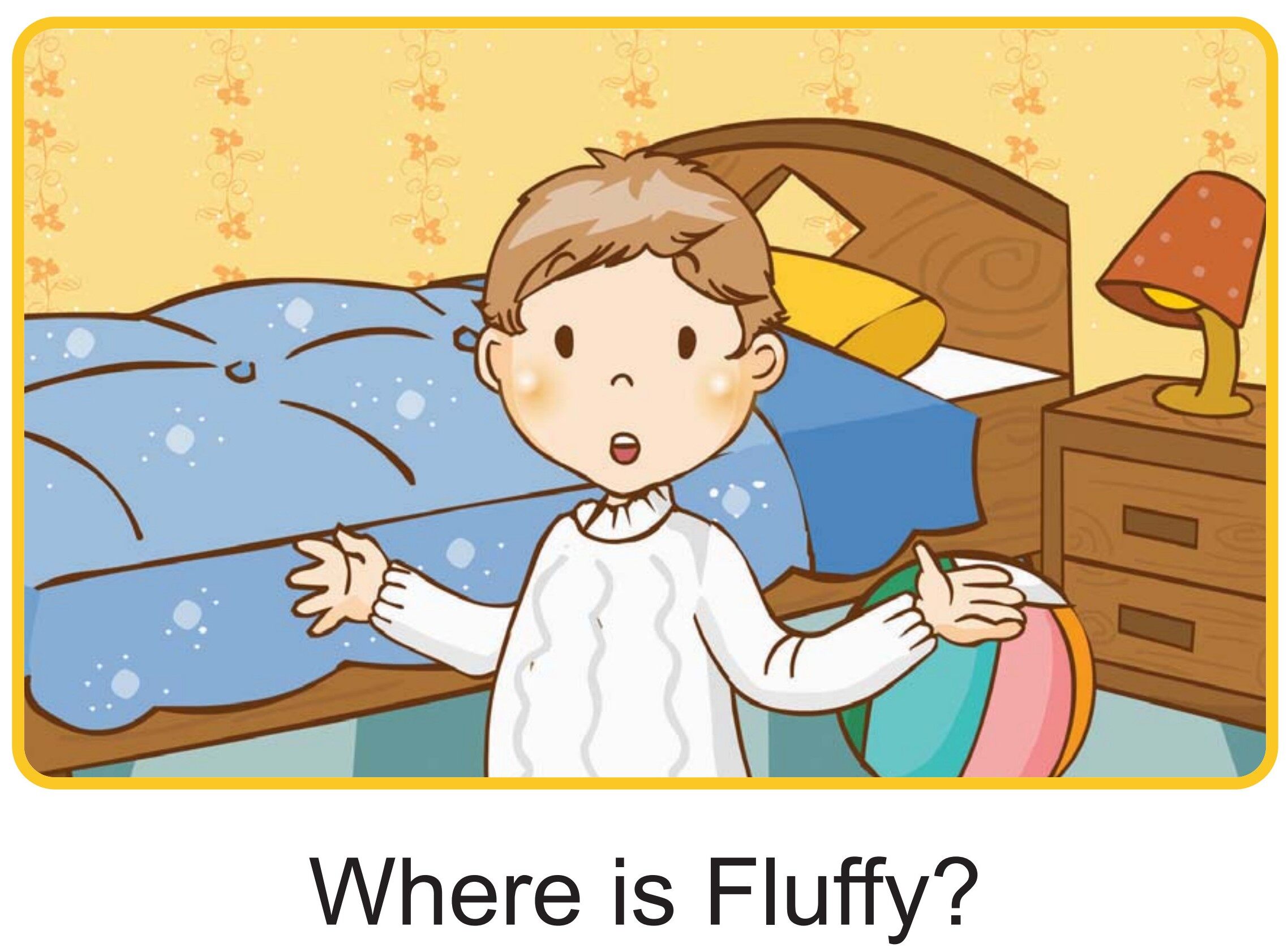 Where Is Fluffy?绘本故事第2页