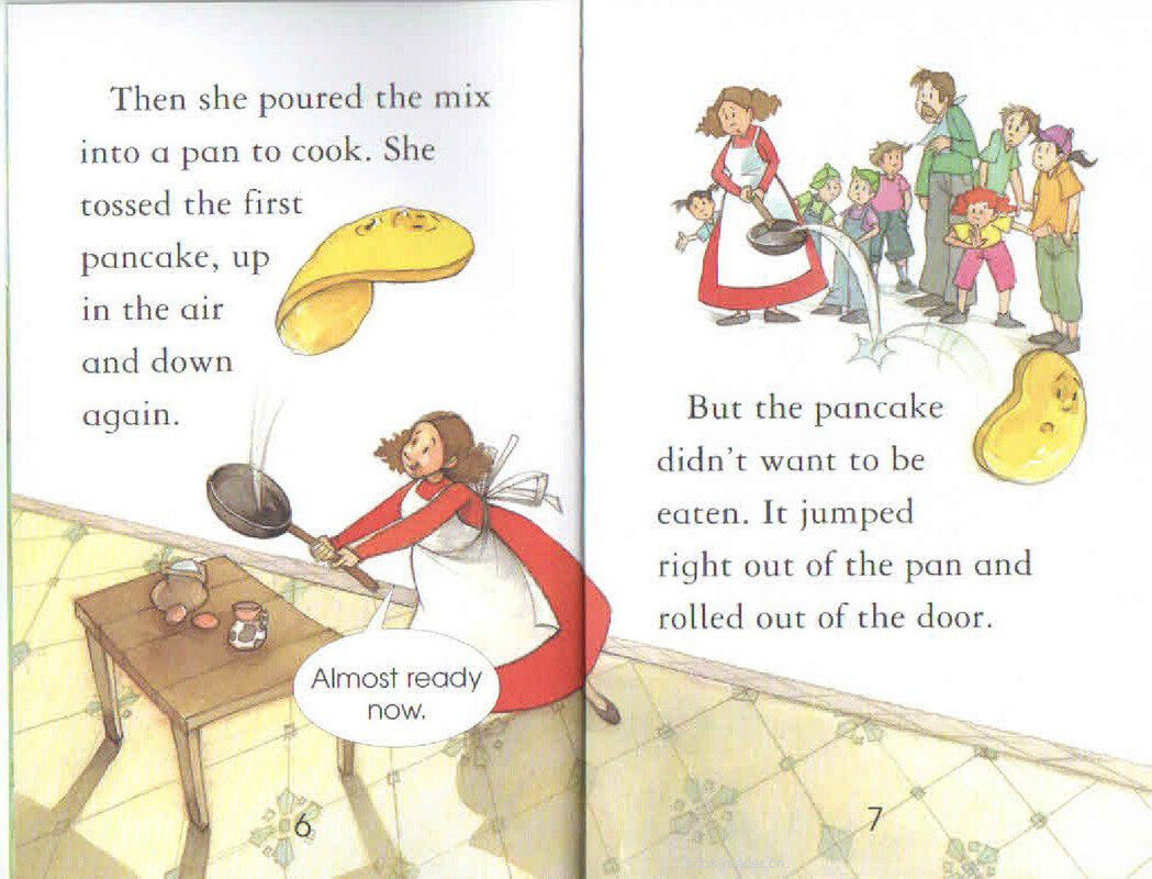 The Runaway Pancake绘本故事第5页