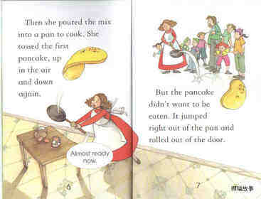 The Runaway Pancake绘本故事第5页