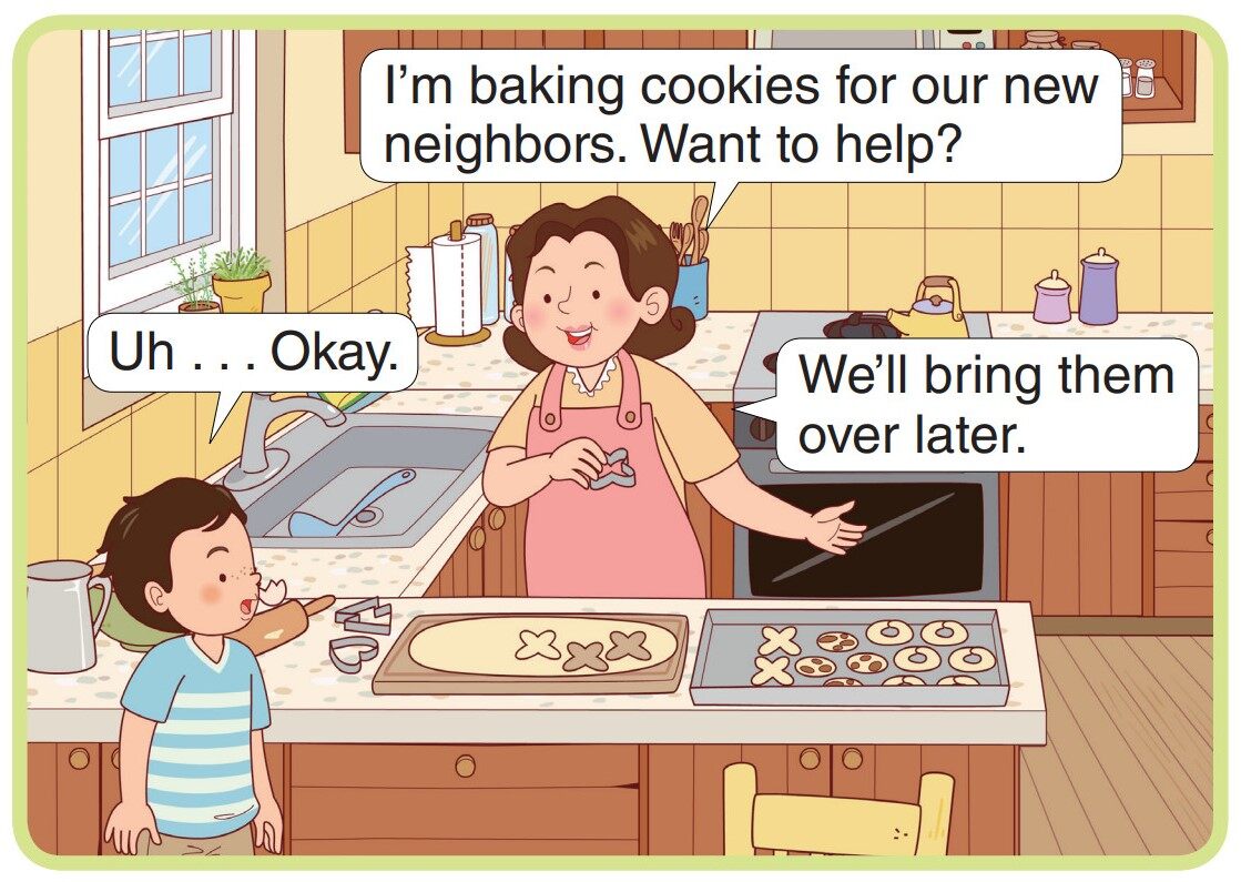 Lucky Makes a Friend绘本故事第5页