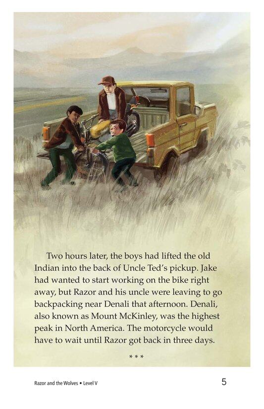 Razor and the Wolves绘本故事第4页