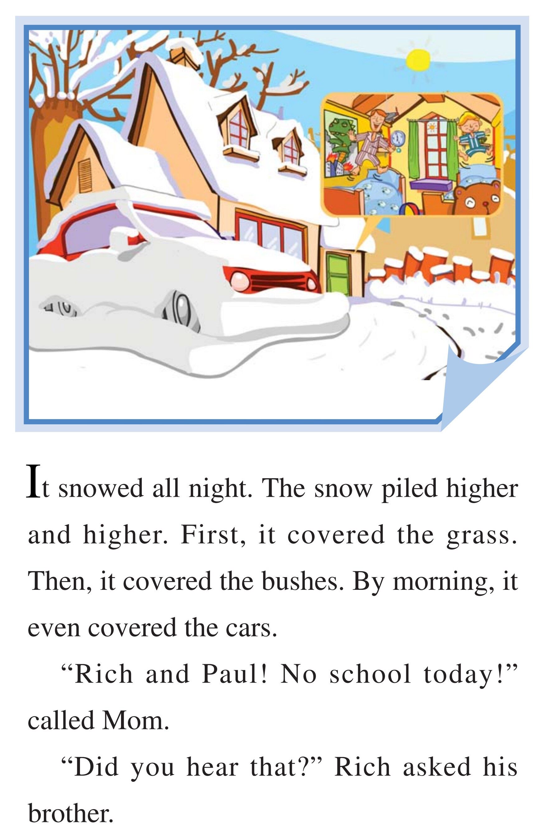 Snow Day绘本故事第3页