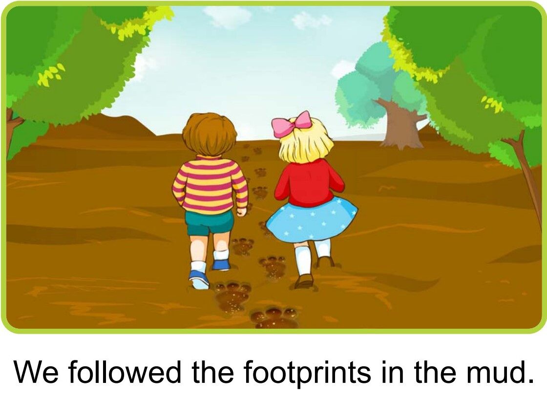 The Footprints绘本故事第4页