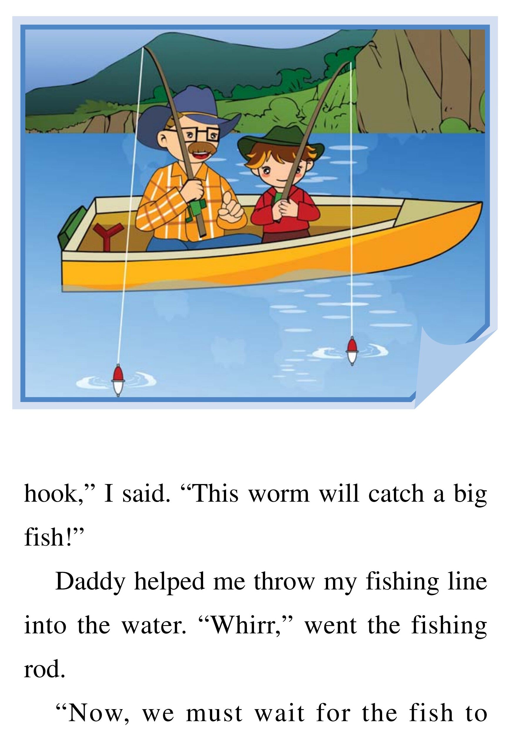 The Fishing Trip绘本故事第5页