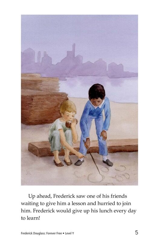 Frederick Douglass Forever Free绘本故事第4页