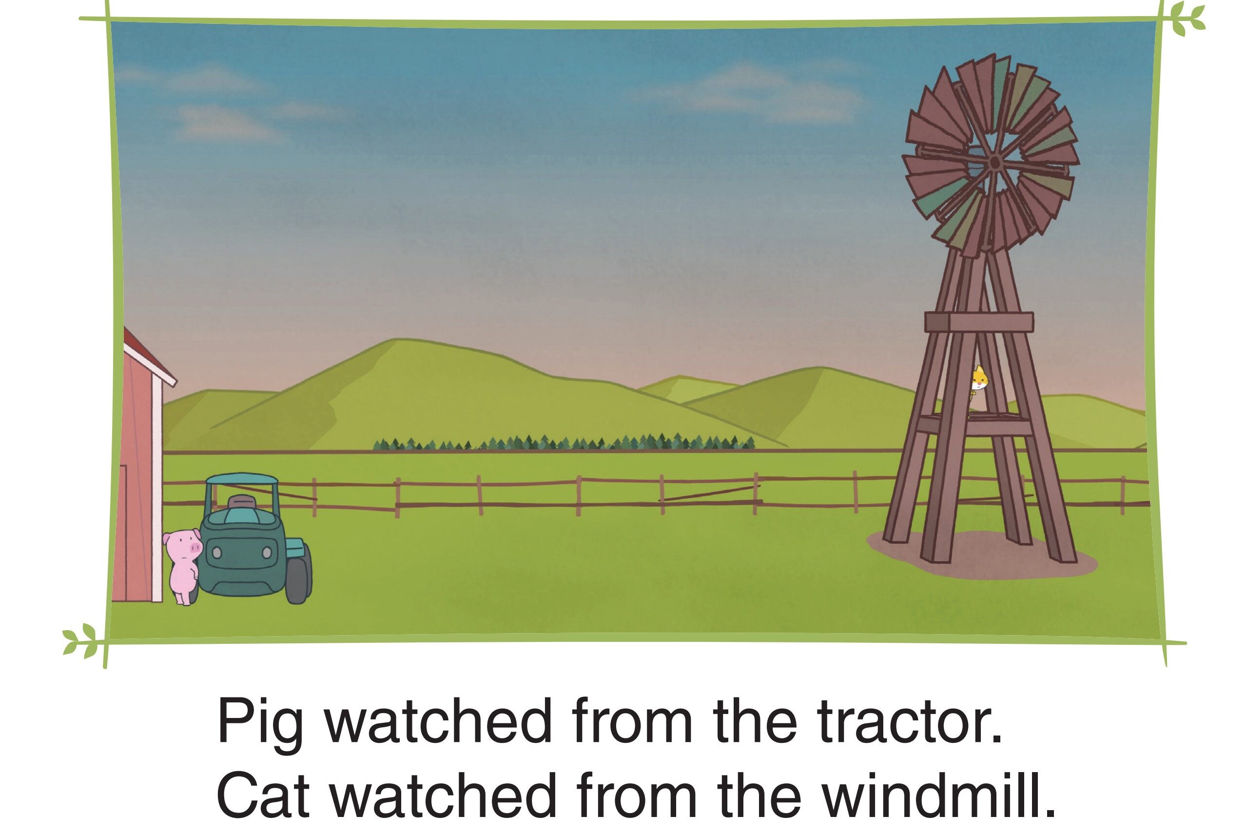 The Fox Comes绘本故事第3页