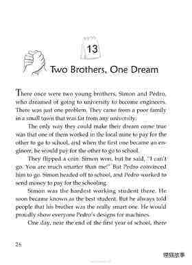 Two Brothers, One Dream绘本故事第2页
