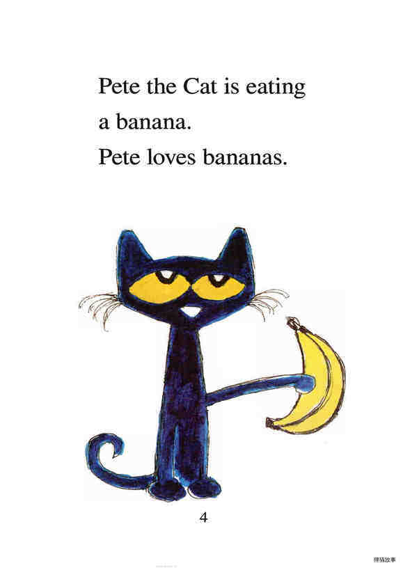 Pete the Cat and The Bad Banana绘本故事第3页