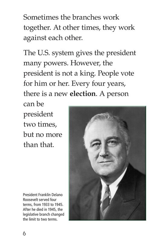 The Executive Branch绘本故事第5页