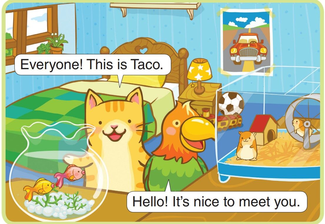 New Friends绘本故事第2页