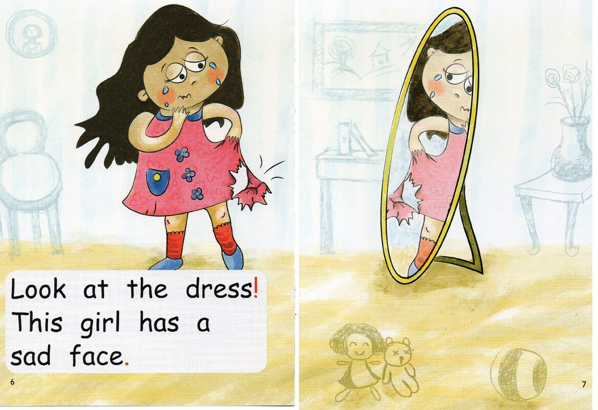 faces show feelings绘本故事第5页