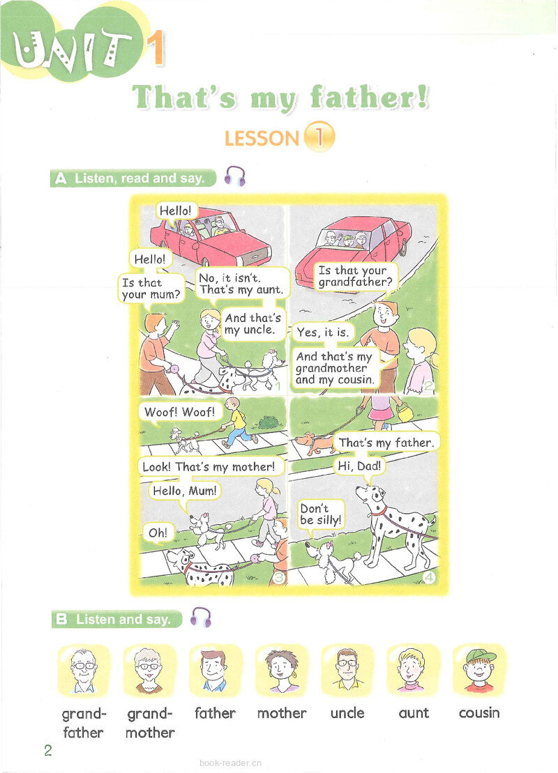 1 That's my father!绘本故事第3页