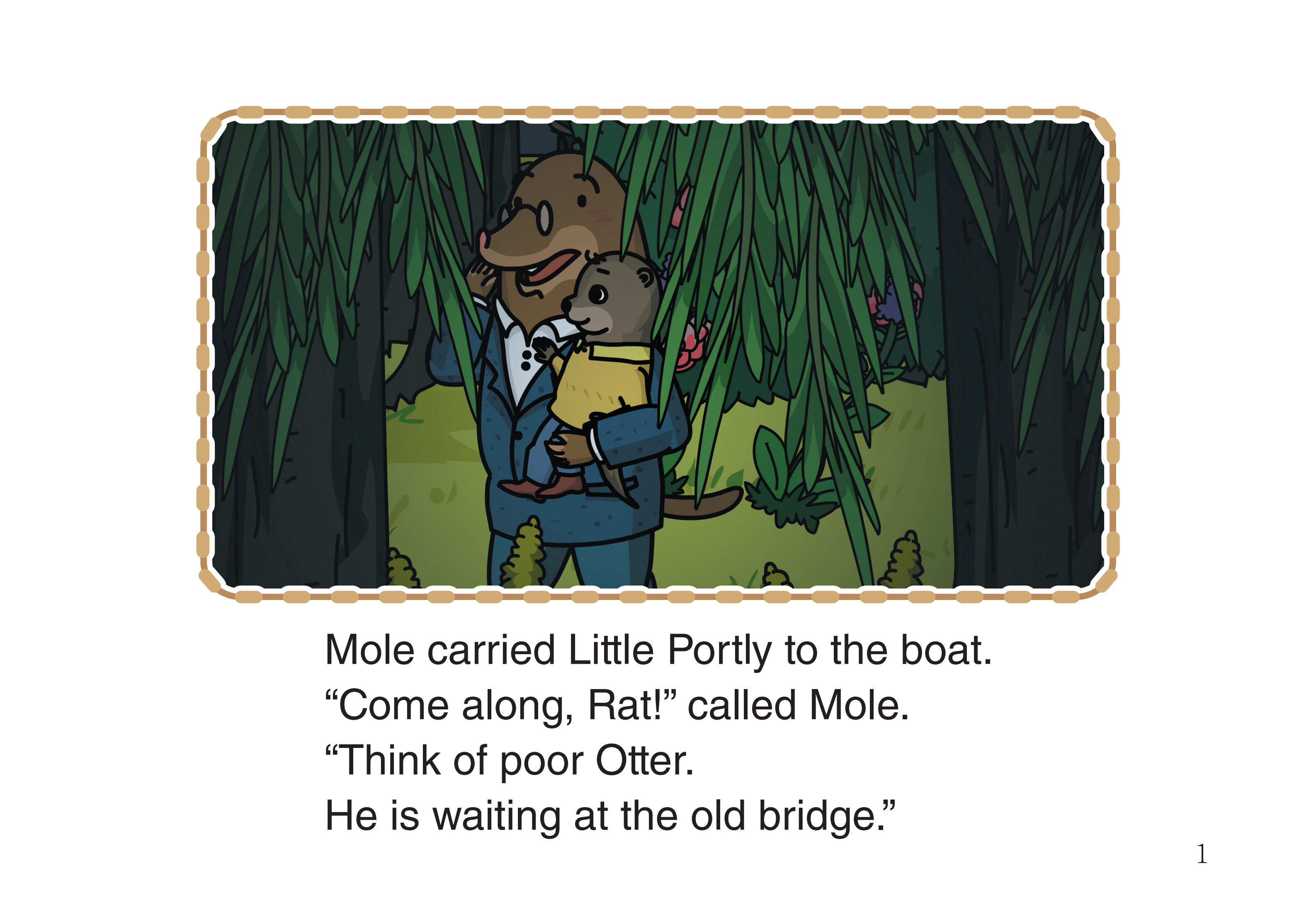 Otter and Portly绘本故事第3页