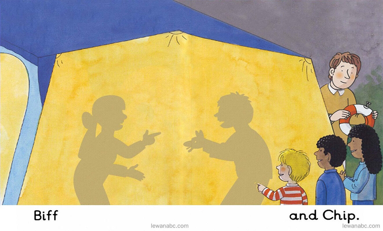 Who Is It?绘本故事第4页