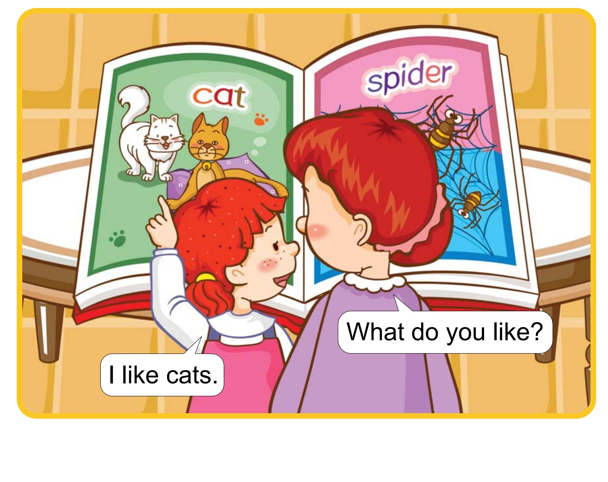 What Do You Like?绘本故事第5页