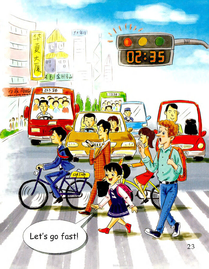 Crossing the Street绘本故事第3页