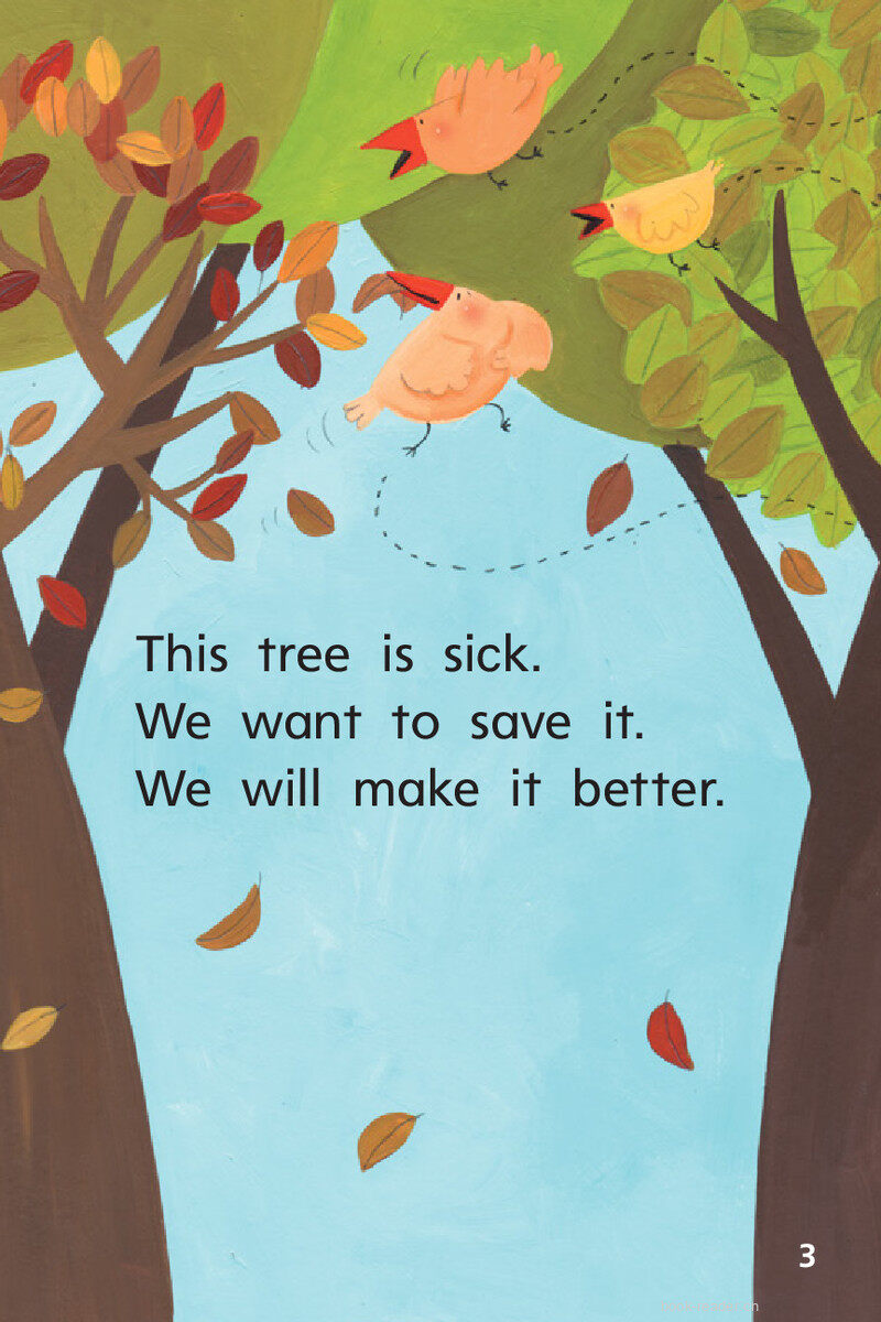 G1 App U2W4 The Sick Tree绘本故事第5页
