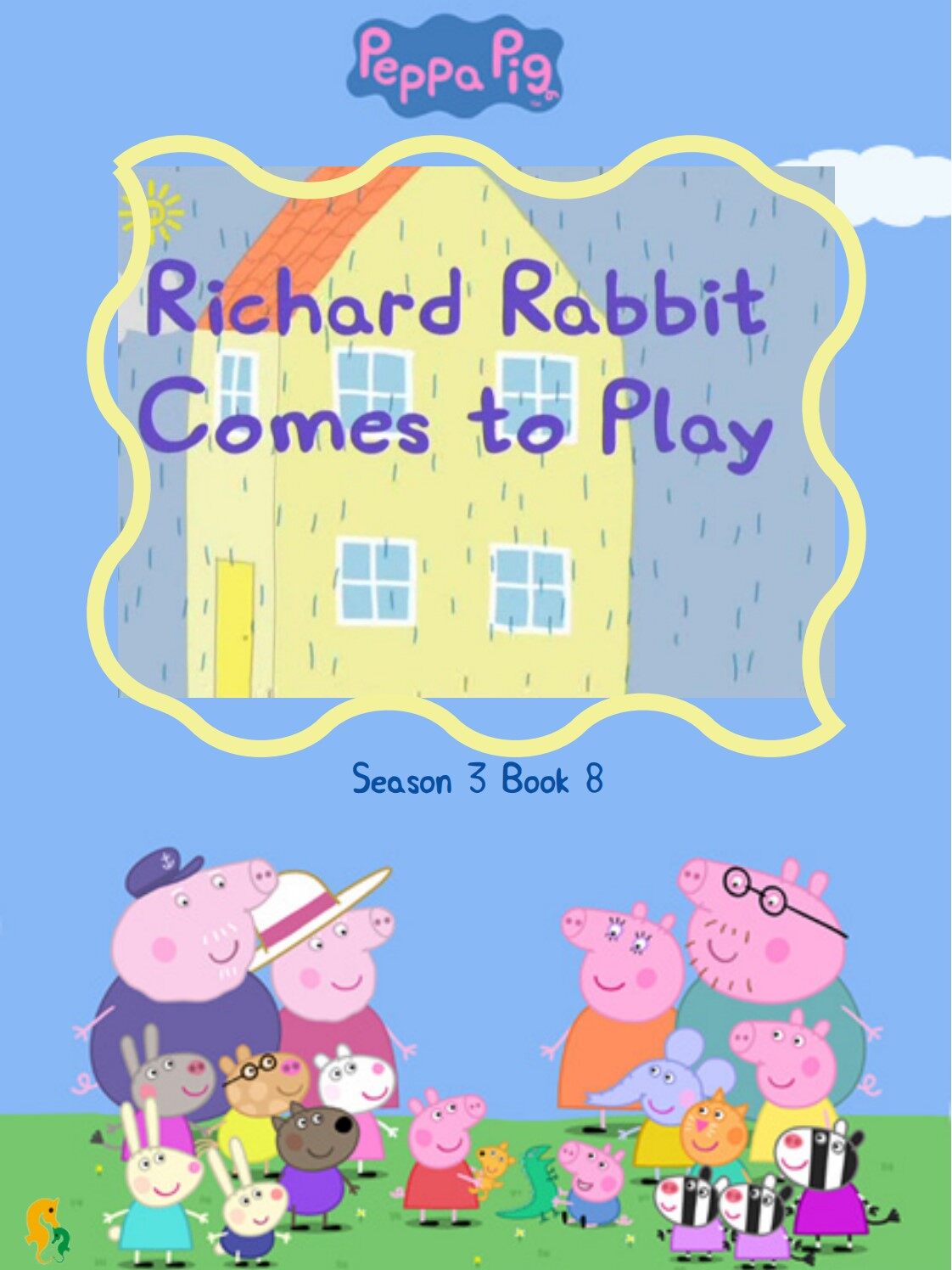 Richard Rabbit Comes to Play绘本故事第2页